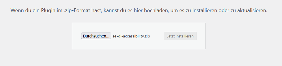 Jetzt installieren